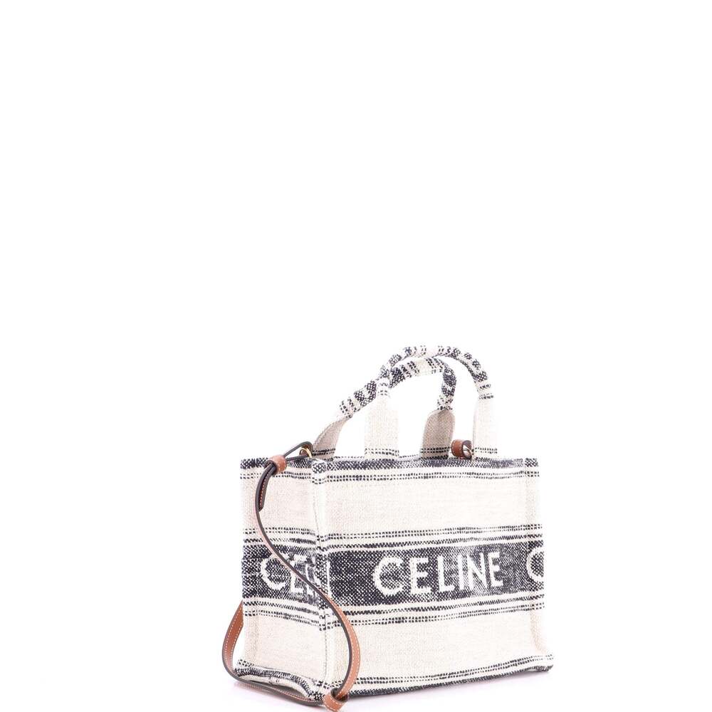 Celine Cabas Thais Tote Striped #234761C15B - Picture 4 of 13